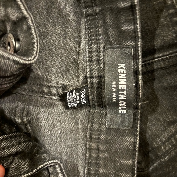 Kenneth cole slim leg stretch sustainable better cotton initiative jeans 34x30 - Picture 3 of 5